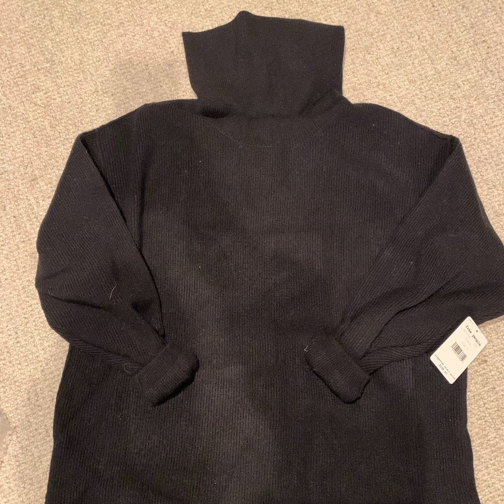Free People Softly Structured Tunic Sweater